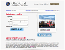 Tablet Screenshot of ohiochatroom.net